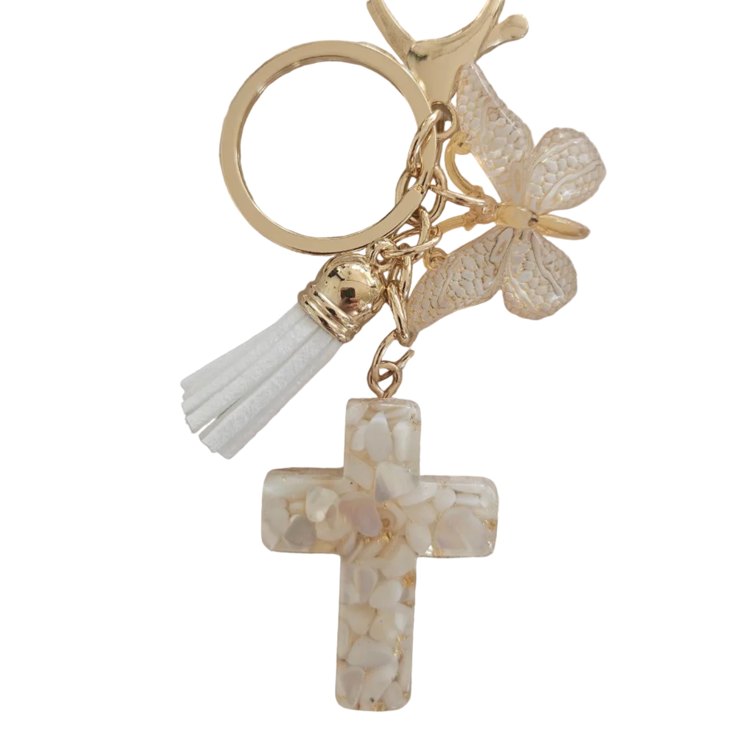 Porte-clés Croix couleurs