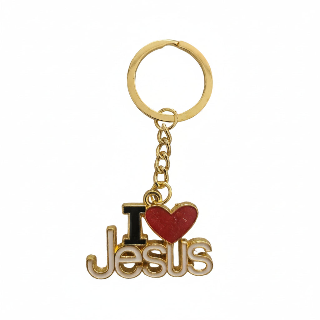 Porte-clés "I LOVE JESUS"